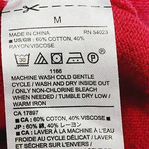 Banana Republic Crewneck pullover Sweater Women's M Cotton Blend Pink - Picture 6 of 7